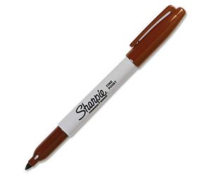 Sharpie 30037 Marrón fino marcador permanente