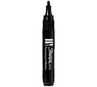 Sharpie 719171 - Marcador permanente con punta biselada, color negro