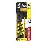 Sharpie Caja de marcadores chinos | punta fina | amarillo | jeugo de 12