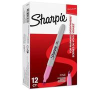 Sharpie fine point marcador permanente punta fina rosa