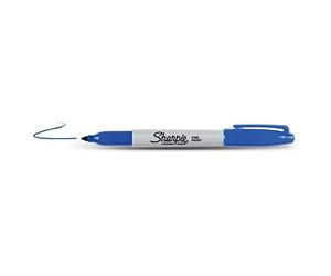 SHARPIE Lot de 6 Marqueurs permanent FINE, bleu