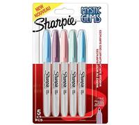 SHARPIE MARCADOR PERMANENTE MYSTIC GEMS C/SURTIDOS PASTEL EN BLISTER DE 5