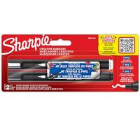 Sharpie Marcadores Acrílicos Creativos – a base de agua, Punta de bala, Colores surtidos, 2 piezas