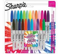 Sharpie Marcadores permanentes Color Burst, punta fina, surtidos, 48 unidades (1949557), paquete de 2