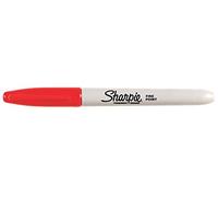 SHARPIE Marcadores permanentes de punta fina, rojo, 1 unidad