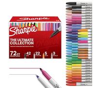 Sharpie Marcadores permanentes Ultimate Collection, puntos finos y ultrafinos, colores surtidos