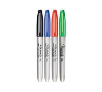Sharpie Pack de 4 Rotuladores Permanentes Punta Fina