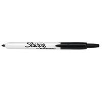 SHARPIE Rotuladores Permanentes de Punta Fina - Pack de 12 (Negro)