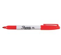 Sharpie rotuladores permanentes punta fina color rojo juego de 12 marcador