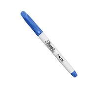 Sharpie S-Note Creative Marker - Marcador de punta biselada con tinta azul índigo | Marcador pastel a base de agua | Doble extremo para resaltar, dibujar, diario y más | Una sola unidad