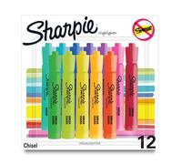SHARPIE Tank Highlighters, Assorted, Pack of 12