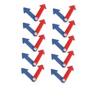 Sharplace 10 Piezas de Accesorios de Reloj para Fomentar Conceptos Atractivos, Materiales Didácticos, Herramientas de Aprendizaje, Manecillas de Reloj para Niño, Style B