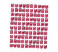 Sharplace 100 Piezas Anillos para Palomas Bandas para Patas Aros de Aluminio Etiquetas Reutilizables con Cuerda Incluido Adecuado para Entrenamiento, Alemania Rosa