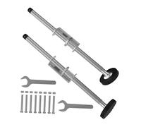 Sharplace 2 Niveles de Escalera de Aleación de Aluminio, Herramienta de Nivelación, Estabilizador de Escaleras, Ajustable para, Baldosas Irregulares Y, 50cm