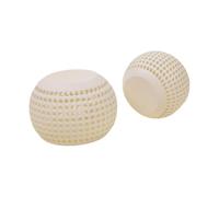 Sharplace 2 Piezas 1:12 Mesas Redondas de Casa de Muñecas para Accesorios de Fotografía de Escena de Sala de Estar