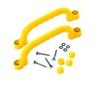 Sharplace 2 Piezas Barra de para Juego Infantil Manija de Parque Accesorio de Escalera Función Protectora Adecuado para Niños Juegos al Aire Libre, Amarillo