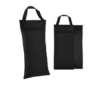 Sharplace 2 Piezas Bolsa de Saco de Entrenamiento Bolsa de Pesas Saco de Arena Rellenable con Tela Oxford 210D Resistente Costuras Reforzadas y Cierre con, Negro, 420D