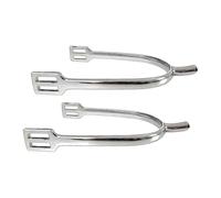 Sharplace 2 Piezas de Accesorios para Montar, Fáciles de Instalar, Decoración de Botas de Vaquero para Principiantes Y Entusiastas Adultos, Plata