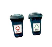 Sharplace 2 Piezas de Cubo de Basura de Garaje Modelo 1:64 Accesorios de Fotografía Cubo de Basura en Miniatura