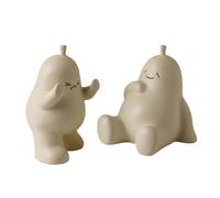 Sharplace 2 Piezas de Estatuas de, Adornos de Escritorio, Sujetalibros, Esculturas de Dibujos Animados, Soportes para Estanterías de Libros, Arm, Blanco, Individual