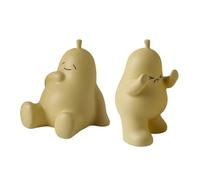 Sharplace 2 Piezas de Estatuas de, Adornos de Escritorio, Sujetalibros, Esculturas de Dibujos Animados, Soportes para Estanterías de Libros, Arm, Amarillo, Individual