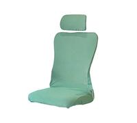 Sharplace 2 Piezas Fundas para Sillas de Oficina con Cubierta para Cabezal Respaldo y Asiento Removibles Poliéster Impermeable Lavable Adecuadas para