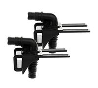 Sharplace 2 Piezas Soporte para Tubo de Acuario Clip para de Pecera de Tubería Plástica Ajustable Fijador Compacto y Sencillo Adecuado para