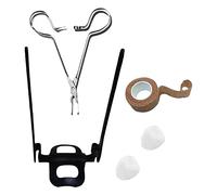Sharplace 2 Piezas Stand para Perros Soporte para Orejas Herramienta de Corrección Accesorio de Apoyo para Mascotas Fabricado en Material Ligero Adecuad, Vendaje de fórceps