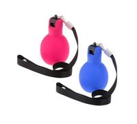 Sharplace 2 Silbatos de Mano para Entrenadores con Cordón. Silbatos para Exteriores, Ideales para Entrenamiento, Acampada Y Senderismo, Rosa Rojo Azul Real