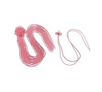 Sharplace 20 Piezas Nudos Japoneses Decorativo Cordón Colgante Adorno Artesanal de Nylon para Búsqueda Decoración Festiva y, Rosa, tal como se describe