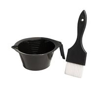 Sharplace 2x Juego de Pincel Y Tazón para Tinte de Cabello Aplicadores de Tinte para El Cabello Herramienta Multifuncional de Peluquería para Permanentes Kit de