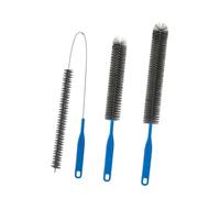 Sharplace 3 Piezas Cepillo Limpiador de Tuberías Set de Cepillos para Drenaje Limpiador de Tubos Portátil Flexible Multifunción Adecuado para Baño Hogar Cocina, Gris, tal como se describe