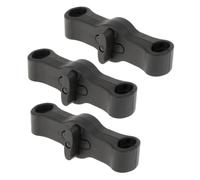 Sharplace 3 Piezas de Acoplador 2 en 1 para Cochecito, Conectores Dobles para Cochecito, Conector Lado para Accesorio de Carrito, para leclerc