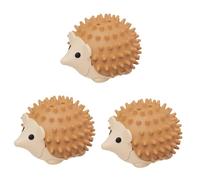 Sharplace 3 Piezas de Juguetes de Hierba Gatera para Gatos, Bolas de Juguete para Gatos, Bolas Creativas con Forma de Erizo, Bolas de Hierba Gatera para Pared, CafÉ