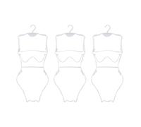 Sharplace 3 Piezas de Perchas para Trajes de Baño, Perchas para Lencería, Perchero Multifuncional para Vestidos Y Trajes de Baño, Gancho Giratorio para,