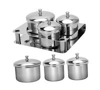 Sharplace 3 piezas de plato para dar forma a uñas, soporte para polvo de uñas, plato para dar forma a polvo líquido acrílico para el cuidado del