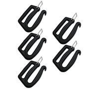 Sharplace 3 Piezas Hebilla de Cinta Clip Conector para Mochilas Gancho de PP de Alta Fuerza Cierre Seguro Adecuado para Montañismo Pesca Actividades Recreativas, 5PCS