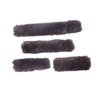 Sharplace 4 Fundas para Cabestros de Caballos, Fundas para Muserolas, Tubos de Cabestro de Felpa Transpirables Y Versátiles como Reemplazos para Cabestros de Pa, MarrÓn