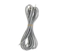 Sharplace 4 Piezas Cuerda Elástica para Silla Gravedad Cuerda de Repuesto para Sillón Reclinable Cordón para Silla de Jardín Kit de Reparación con Material, Gris-Plata