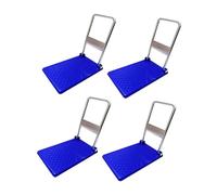 Sharplace 4 piezas de miniaturas para casa de muñecas, carrito de empuje a escala 1/12, carretillas de mano, decoración para casa de muñecas