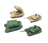 Sharplace 4 Piezas de Modelos de Lanzacohetes Múltiples a Escala 1:144, Ensamblados. Modelos de en Miniatura para Fiestas Y Regalos Navideños.