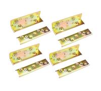 Sharplace 4 Piezas de Soportes para Barandillas de Cama, Accesorios de Conexión, Herrajes Resistentes para Muebles, Conectores de Marco de Cama de Madera, Torni, 6 Inch 2mm Thick