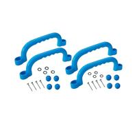 Sharplace 4 Piezas Manijas para Escalar Equipamiento de Juego Infantil Antideslizantes Accesorios para Patio Adecuado para Regalos Infantiles, Cielo Azul