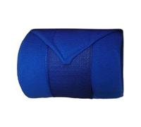 Sharplace 4 Piezas Vendas para Piernas de Caballo Envolturas Reutilizables Protectores de Piernas Botas para Tobillo Material Suave Y Adecuado para Car, Azul