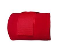 Sharplace 4 Piezas Vendas para Piernas de Caballo Envolturas Reutilizables Protectores de Piernas Botas para Tobillo Material Suave Y Adecuado para Car, Rojo
