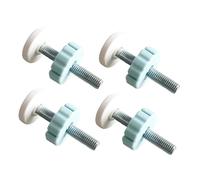Sharplace 4 Varillas Roscadas para Puerta, Resistentes Y Fáciles de Instalar, para Barandillas de Escaleras Y Hogares, Azul