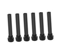 Sharplace 5 Piezas Tapas para Patas de Fundas Universales Tubos Roscados Cojines Goma Suave Deslizamiento Reduce Ruido Adecuado para Juegos, 6 Piezas