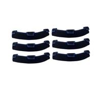 Sharplace 6 Piezas Bandas Antisudor para Cascos de Almohadillas Transpirables Elásticas para Cascos de Obra Accesorio Cómodo Material Suave de Tela y, Línea Azul Negra