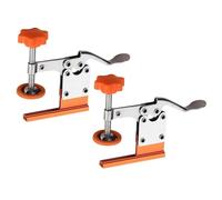 Sharplace Abrazadera de carpintería de aleación de aluminio resistente para cortar tablas de madera, 2 Piezas