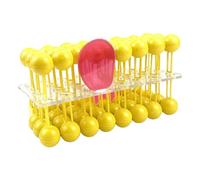 Sharplace Accesorios para Modelos de Mosaico de Celular, Amarillo, Rojo, Liso, Material de Aprendizaje para Demostraciones, Resistente para Es